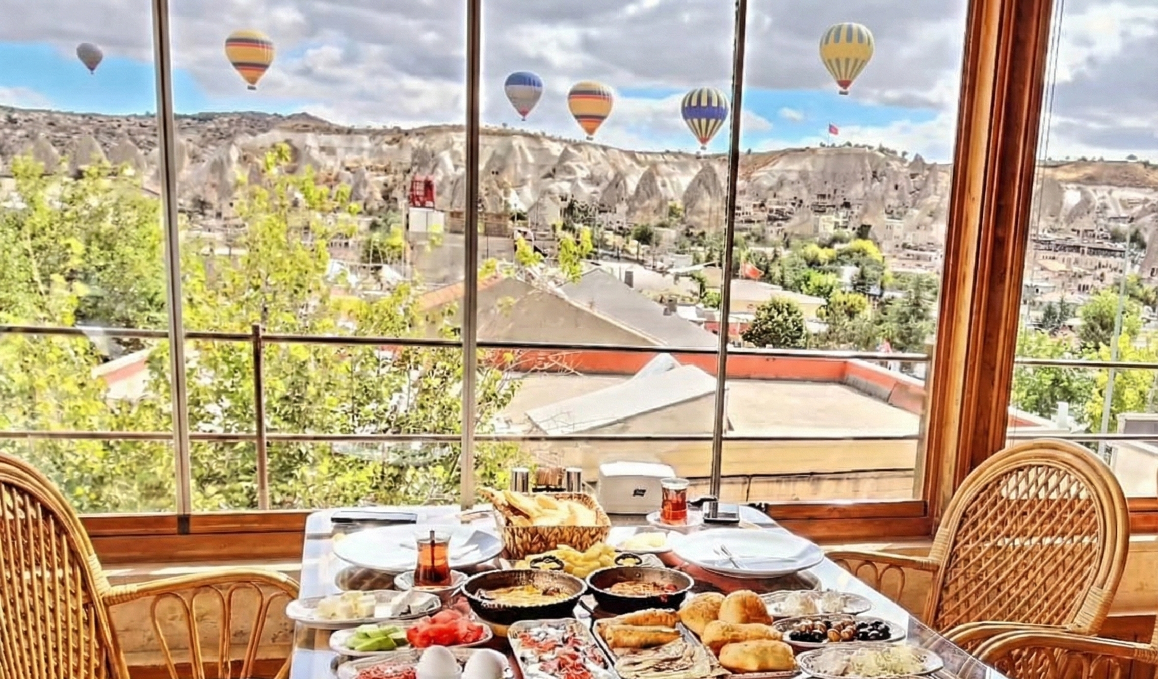 Cappadocia terrace unlimited tea joy